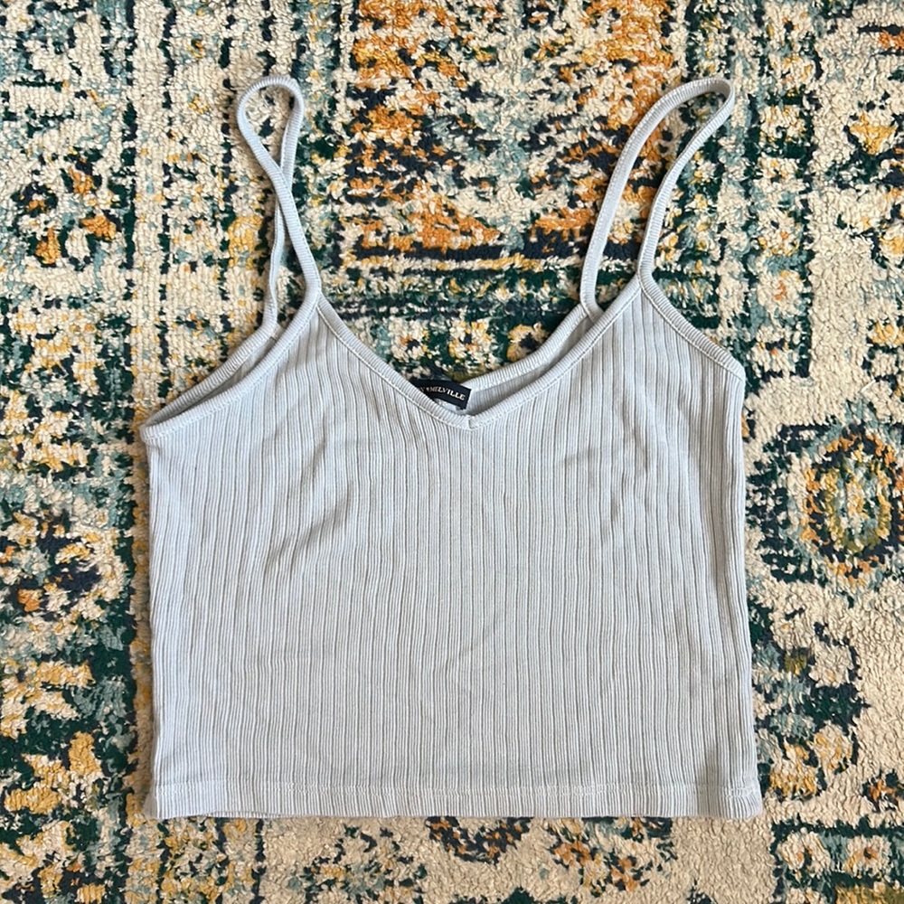 Baby blue brandy tank